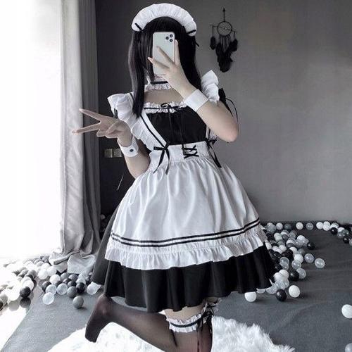 Robe De Tenue De Femme De Chambre De Café Anime Cosplay L Fs10479 on Productcaster.