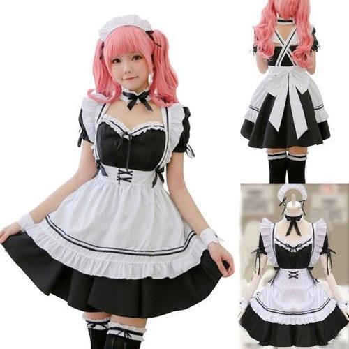 Robe De Tenue De Femme De Chambre De Café Anime Cosplay S Fs10471 on Productcaster.