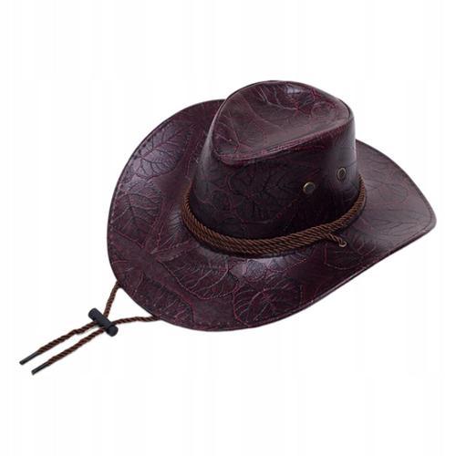 Chapeau De Cowboy Chapeau De Cowboy Occidental Hommes Femmes Marron... on Productcaster.