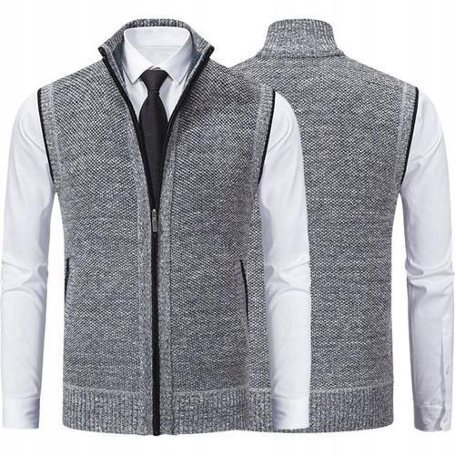 Gilet Pull Chaud Pour Hommes À La Mode Avec Col Montant, Col Roulé ... on Productcaster.