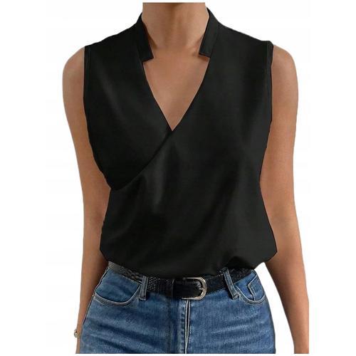 Blouse Sans Manches Élégante Et Élégante Pour Femme, Couleurs S Fs1... on Productcaster.