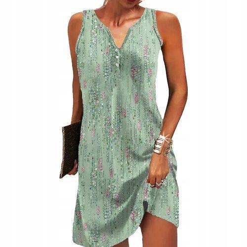 Élégante Robe De Plage D'été Pour Femme Boho Mini Xxxl Fs14886 on Productcaster.