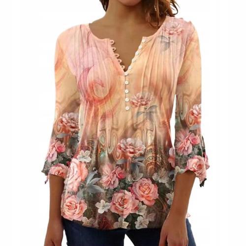 Blouse Élégante, Chemise Femme À Fleurs, Couleurs Xxl Fs13337 on Productcaster.