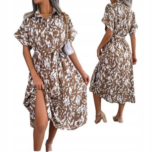 Robes Vintage Élégantes Pour Femmes Avec Imprimé Floral, Robe Boho ... on Productcaster.