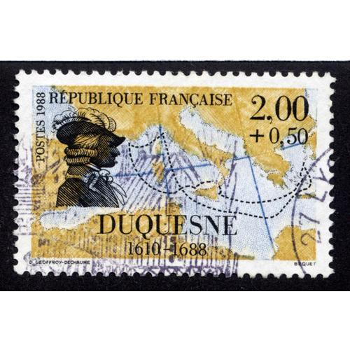 Timbre : 1988 Duquesne 1610-1688,République Française,Postes,2,00+0... on Productcaster.