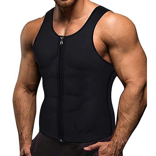 Hommes Taille Formateur Gilet Néoprène Corset Compression Sueur Cor... on Productcaster.