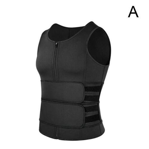 Nouveau Unisexe Sauna Shaper Gilet Taille Formateur Double Ceinture... on Productcaster.