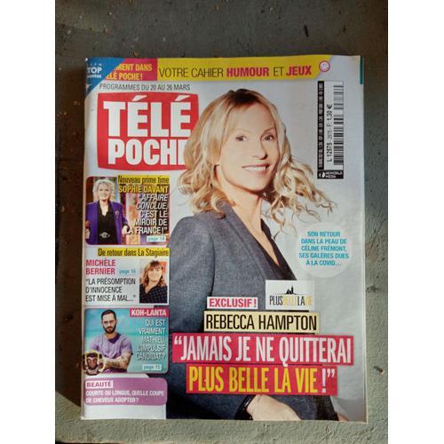 Télé Poche 2875 15/03/2021 Rebecca Hampton Sophie D'avant Michelle ... on Productcaster.