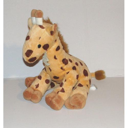 Peluche Girafe Assise Histoire D'ours - Doudou Girafe 32 Cm on Productcaster.