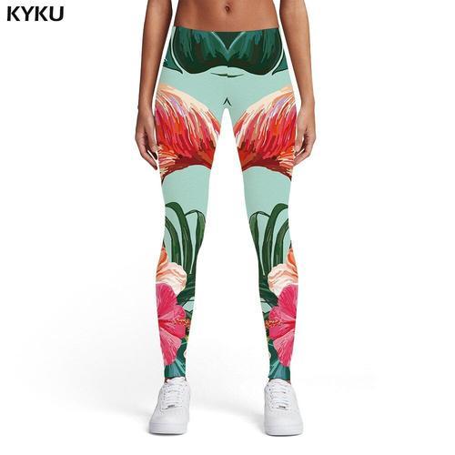 Kyku Legging De Marque Cerise Pour Femmes, Pantalon De Sport Pour F... on Productcaster.