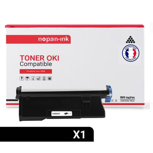 NOPAN-INK - x1 Toner - 43979216 (Noir) - Compatible pour OKI on Productcaster.