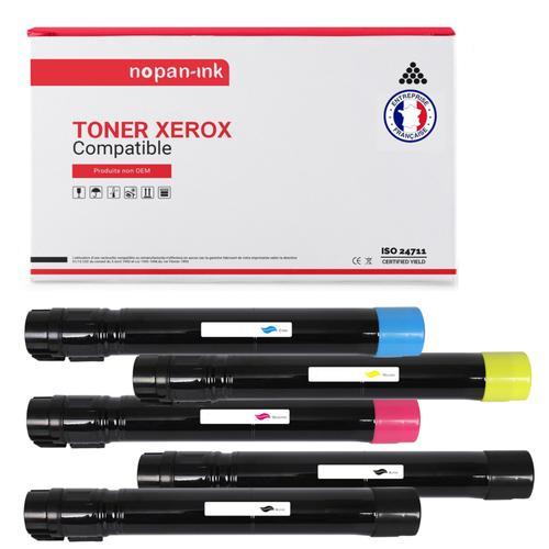 NOPAN-INK - x5 Toners - 106R01569 106R1569 (Noir x2 + Cyan + Magent... on Productcaster.