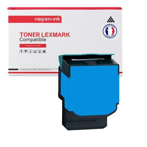 NOPAN-INK - x1 Toner - 80C2SC0 (Cyan) - Compatible pour Lexmark CX3... on Productcaster.