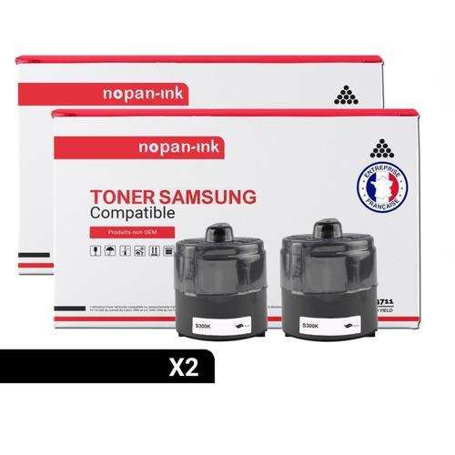 NOPAN-INK - x2 Toners - CLP-300A ELS (Noir) - Compatible pour Samsu... on Productcaster.