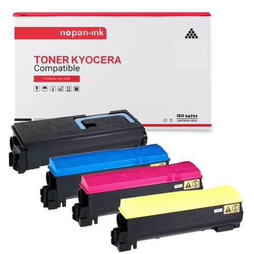 NOPAN-INK - x4 Toners - TK540K (Noir + Cyan + Magenta + Jaune) - Co... on Productcaster.