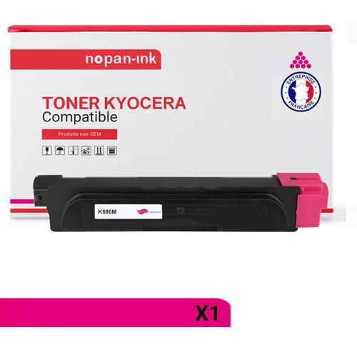 NOPAN-INK - x1 Toner - TK580M (Magenta) - Compatible pour Kyocera E... on Productcaster.