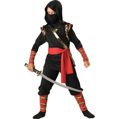 Déguisement Ninja Pour Enfant - Premium - Taille: 4 Ans (99-104 Cm) on Productcaster.