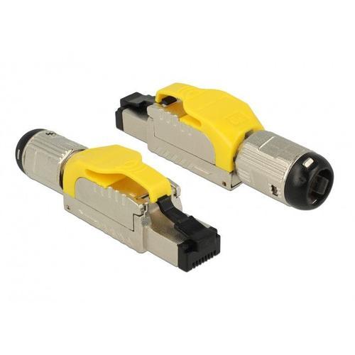 Delock Rj45 Feldkonfek. Cat.6a Metall on Productcaster.