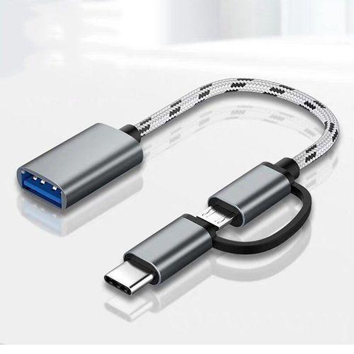 Câble adaptateur USB 3.0 OTG, Micro adaptateur de Type C, convertis... on Productcaster.