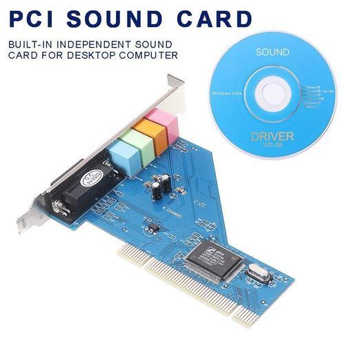 carte son pour ordinateur, haute qualité, 4 canaux, puce Audio stér... on Productcaster.