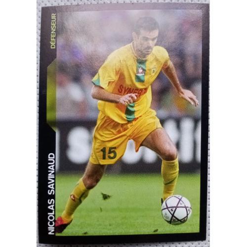 Super Foot 2005 - 2006 - N°92 Nicolas Savinaud - Image, Sticker, Au... on Productcaster.