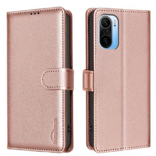 Tongez Étui Pour Xiaomi Poco F3 Cuir Pu Magnétique Portefeuille Por... on Productcaster.