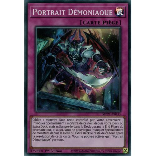 Yu Gi Oh Mp21 Fr033 Portrait Démoniaque Super Rare on Productcaster.