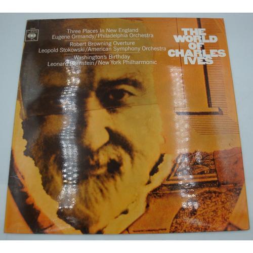 Ormandy/Stokowski/Bernstein The World Of Charles Ives Lp 1967 Cbs on Productcaster.