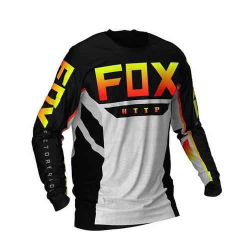 Maillot De Vélo À Manches Longues Maillot Vtt Http Fox Motocross Je... on Productcaster.