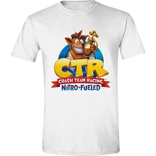 Crash Team Racing - T-Shirt - Nitro Fueled Logo (S) on Productcaster.