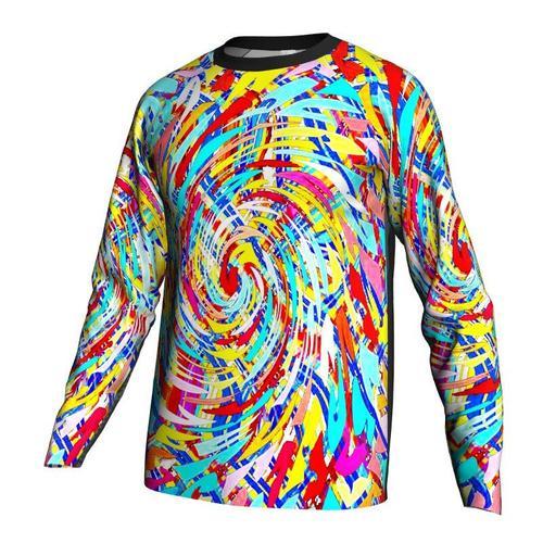 Maillot De Cyclisme Pour Motocross, Chemise Longue Fantôme De Vélo,... on Productcaster.