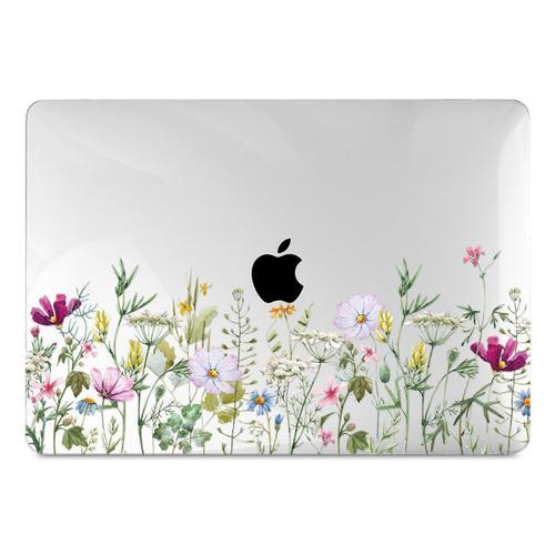 Coque rigide en cristal avec feuilles tropicales pour Macbook - For... on Productcaster.