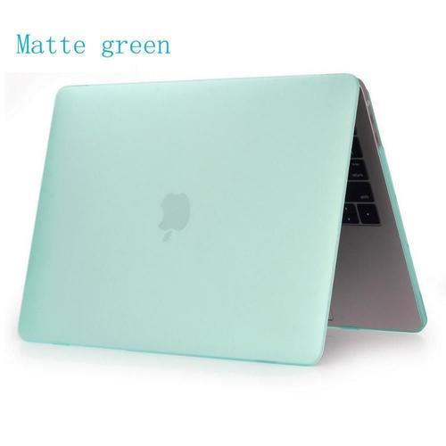 Étui mat pour APPle MacBook - For Pro DVD ROM 13 A1278 - Vert mate on Productcaster.