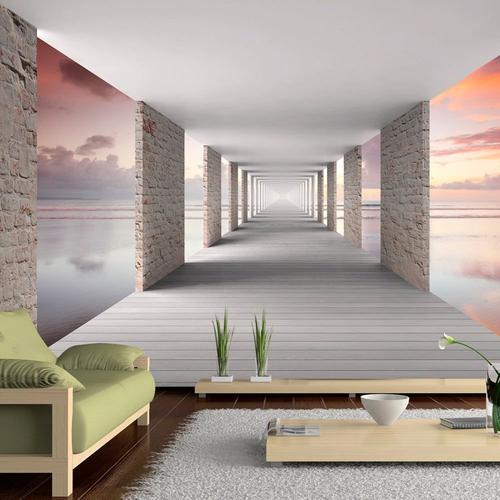 Papier peint intissé Paysages Walk in the Sky : Taille - 250 x 175 cm on Productcaster.