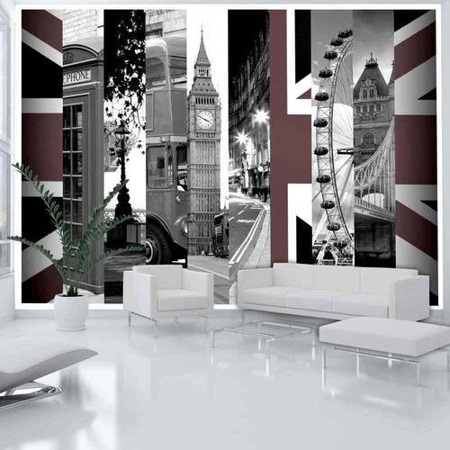 Papier peint intissé Ville et Architecture London symbols (Taille 1... on Productcaster.