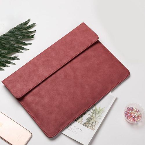 Coque en cuir PU pour MacBook - For 2019 pro16 A2141 - H rouge simple on Productcaster.