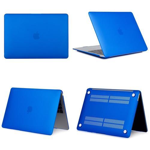 Coque pour Apple Macbook - For 2020 AIR 13 A2179 - Bleu foncé bleu on Productcaster.