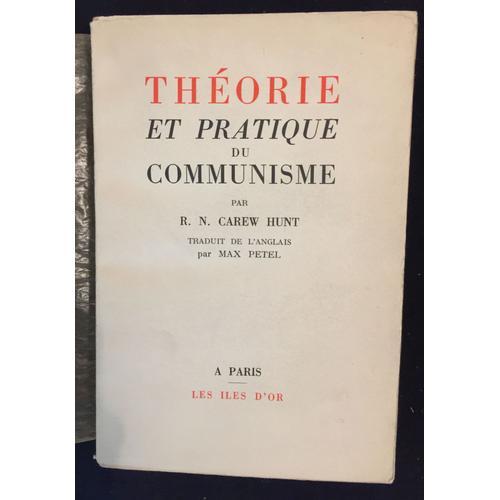 Théorie Et Pratique Du Communisme on Productcaster.