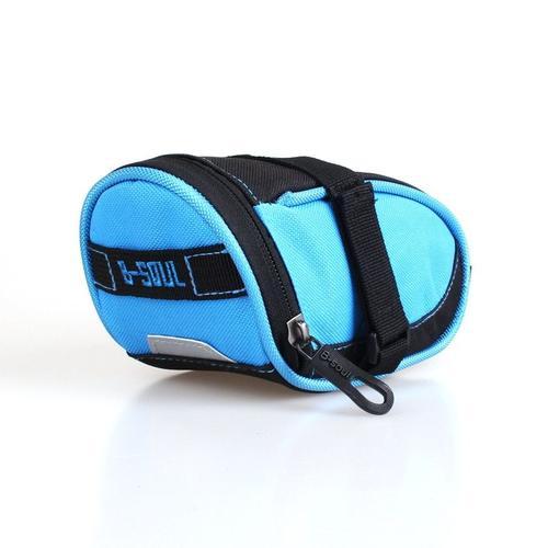 Bleu - Sac De Vélo Nylon Siège De Vélo Sacs De Selle Queue Arrière ... on Productcaster.