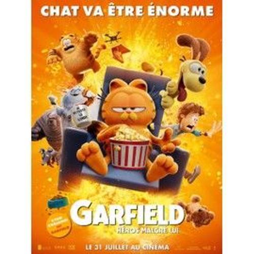 Garfield : Héros Malgré Lui / Affiche Cinéma Originale 120x160 Cm R... on Productcaster.