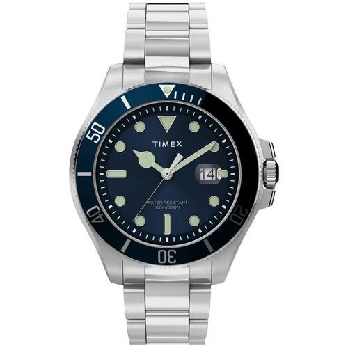 Timex Montre Argent Analogique Hommes Harborside Tw2u41900 on Productcaster.