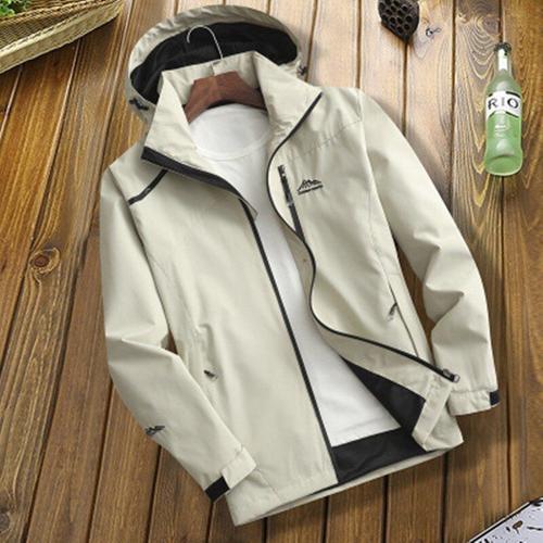 Manteau De Marque À Capuche Pour Homme, Veste D'extérieur, Couleur ... on Productcaster.