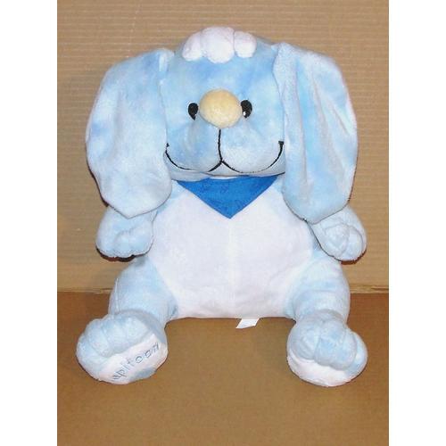 Peluche Lapin Bleu Fizzy - Doudou Lapin Assis Lapitoon on Productcaster.