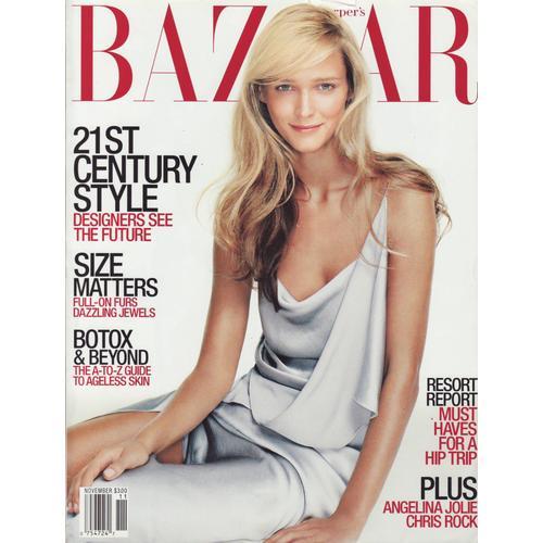 Harper's Bazaar (Edition Usa) / 11-1999 N°11 Angelina Jolie (4p) Ch... on Productcaster.