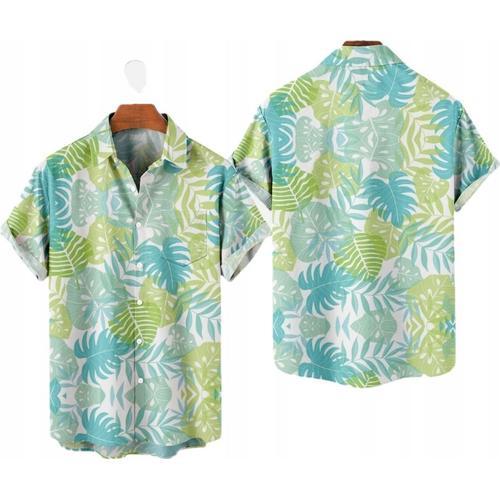 Chemise De Plage Hawaïenne À Manches Courtes Pour Hommes, Élégante ... on Productcaster.