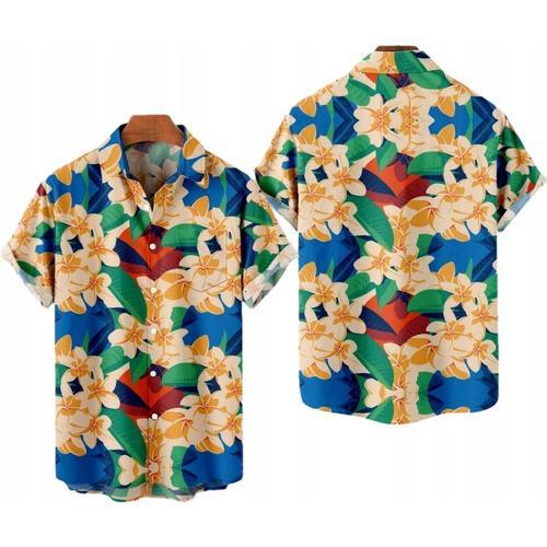 Chemise De Plage Hawaïenne À Manches Courtes Pour Hommes, Élégante ... on Productcaster.