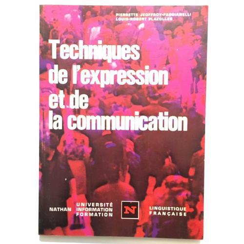 Techniques De L'expression Et De La Communication on Productcaster.