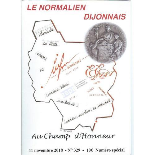 Le Normalien Dijonnais # 329 ( 11 Novembre 2018 ) : " École Normale... on Productcaster.