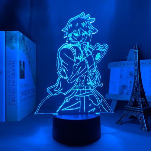 Lampe 3d 16 Couleurs Avec Télécommande Roy Mustang Lampe Led 3d Cha... on Productcaster.