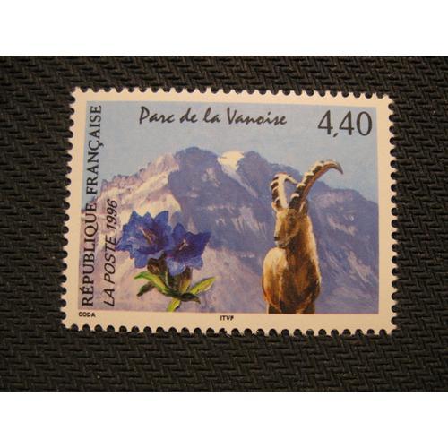 Timbre Nature De France 1996 : Parc De La Vanoise - Le Bouquetin Et... on Productcaster.